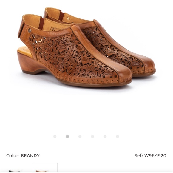 NWOT Pikolinos heeled sandals brown size 8.5 US, size 39 European - Picture 8 of 8